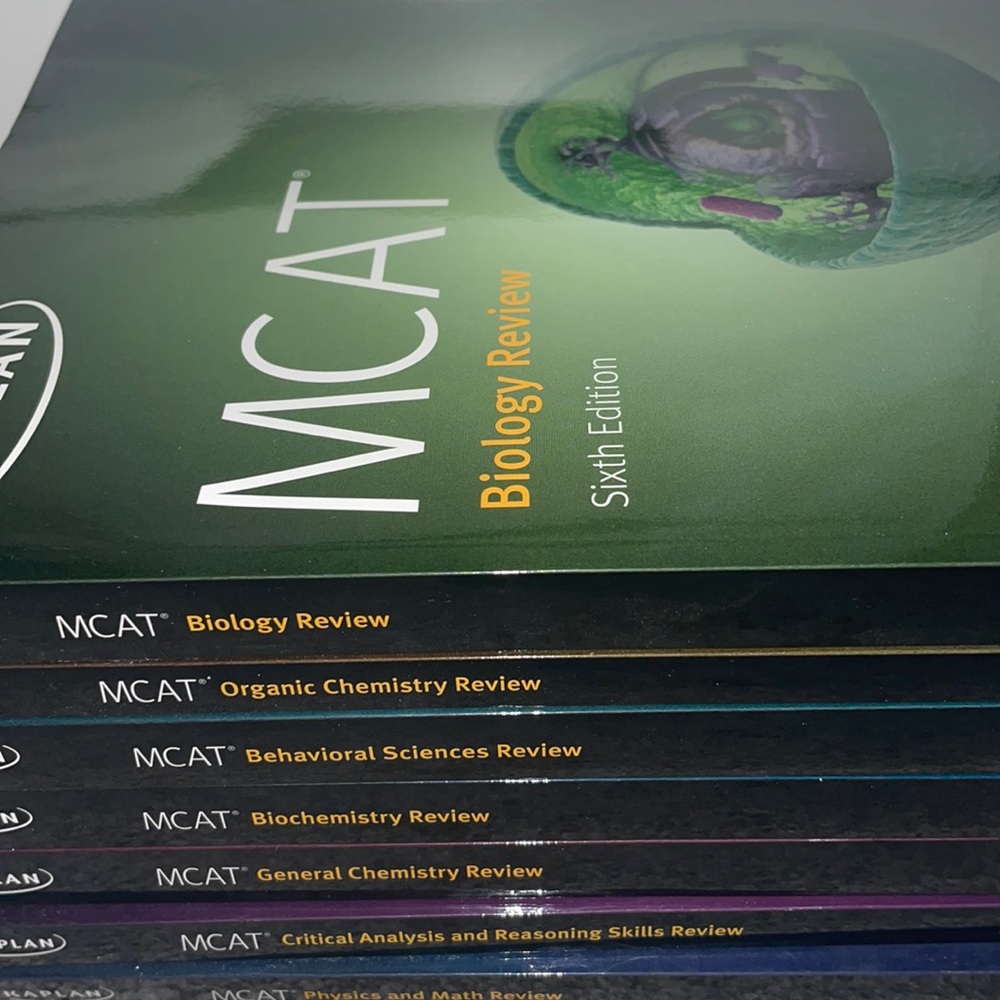 Brand New Kaplan Mcat Books Sixth Edition